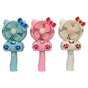 HAND RECHARGE MINI FAN - Hello Kitty