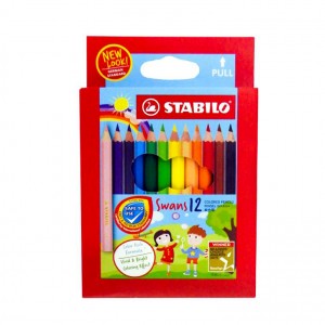 STABILO 1873 SWANS CPENCIL 12S    