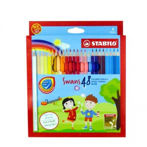 STABILO 1876 SWANS CPENCIL (48)   