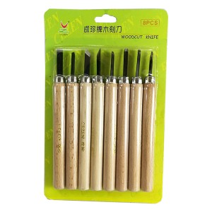 7222 8PCS CARVING TOOLS 