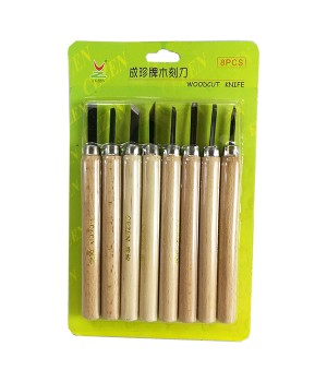 7222 8PCS CARVING TOOLS 