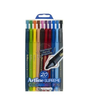 ARTLINE EPFS-210/20W SUPREME COLOUR PEN SET   