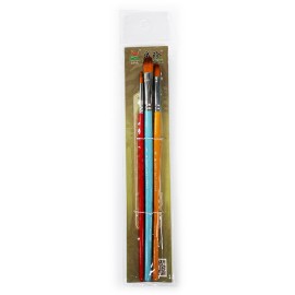 CZ-1176 NYLON BRUSH FLAT (4, 8, 12)