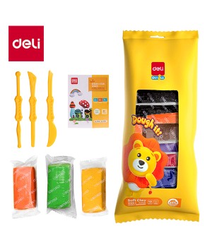DELI 67850(12 Colours) 67851(24 Colours) SOFT CLAY