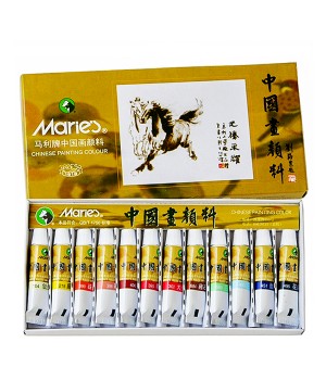 MARIE'S CHINESE PAINTING COLOUR. 12x5ml