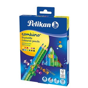 PELIKAN COMBINO COLOURED PENCILS    