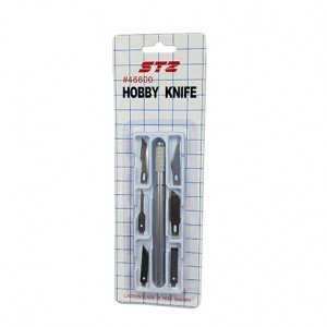 STZ #46600 7pcs HOBBY ART KNIFE  