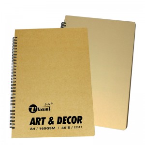 UKAMI S2313 A4 ART & DECOR RING SKETCH BOOK  