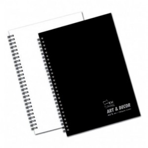 UNI S-2353 A4 ART & DECOR RINGS SKETCH BOOK  