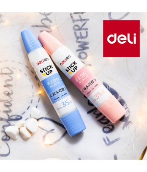 DELI 6354 WHITE GLUE 35ml (TWIN HEAD) 