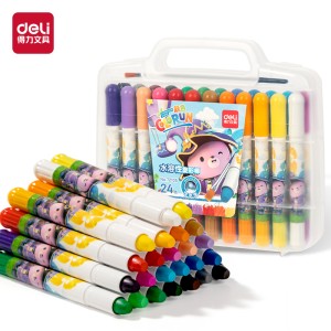 DELI 72105 TWISTABLE CRAYON 24C