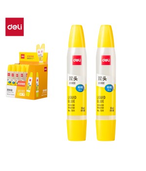 DELI 7311 WATER GLUE 35ML 2in1  