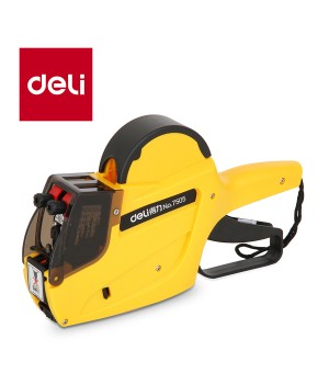 DELI 7505 PRICE LABELLER (YL) DOUBLE LINE