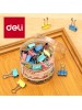 DELI 8556ES BINDER CLIPS 15MM 60s 6# 
