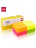 DELI 9085 STICK UP 76X76MM 100S FLUO