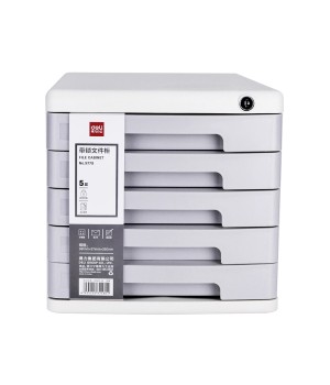 DELI 9779 5 TIER DRAWER WITH LOCK