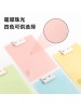 DELI PE107 A4 CLIPBOARD (JELLY COLOR)