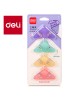 DELI QJ8530 TRIANGLE CLIPS 4S 52MM