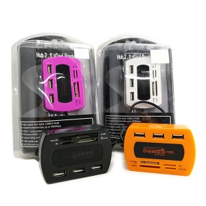 USB 2.0 3PORTS+CARD READER     