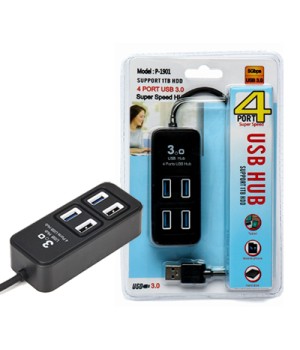 USB 4 PORTS 3.0 HUB P-1901