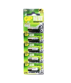 GP A27 BATTERY X5    