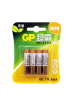 GP AAA ULTRA ALKALINE BATTERY (4)    