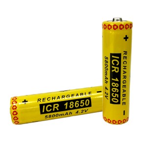 18650 RECH BATTERY 5800MAH