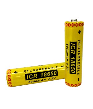 18650 RECH BATTERY 5800MAH