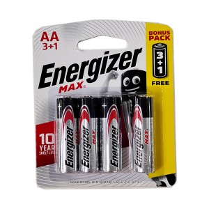 ENERGIZER E91 BP3+1 AA BATTERY