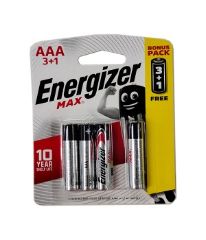 ENERGIZER E92 BP3+1 AAA BATTERY