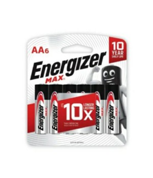 ENERGIZER MAX BATTERY AA BP6  