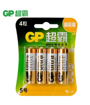 GP AA ULTRA ALKALINE BATTERY (4)  