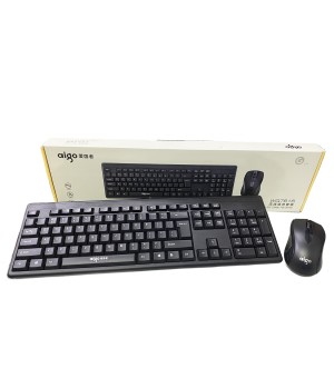 AIGO WQ7616 KEYBOARD & MOUSE  (WIRELESS)