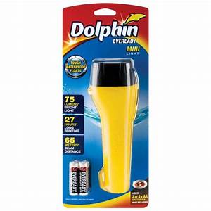 EVEREADY DOLPHIN WATERPROOF LED TORCH LIGHT 75 LUMEN - (DOLH41)