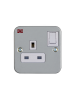 UMS 1G SWITCH SOCKET (METAL) 