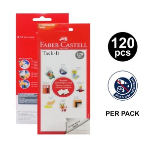 FABER CASTELL 187057-75 TACK IT (120pcs)    