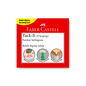 FABER CASTELL 189094 TACK-IT 9PCS 6g