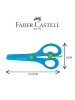 FABER CASTELL 181571 SCISSORS SPRING KIDS  