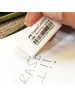 FABER CASTELL 187047 ERASER DUST FREE 12'S  