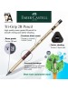 FABER CASTELL 311812 GP TRI-GRIP 2B GD PENCIL