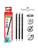 FABER CASTELL 311802 TRI-GRIP 2B PENCILS   