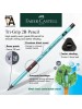 FABER CASTELL 311813 TR-GRIP 2B PENCIL MET BLUE