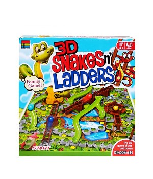 3D SNAKES N' LADDERS 007-82  