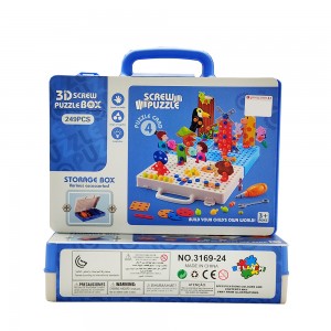 3D SCREW PUZZLE BOX 249pcs 3169-24 