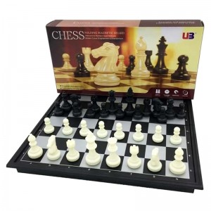 CHESS SET 3810-B FOLDING MAG