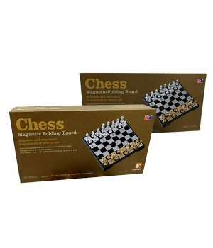 CHESS SET 2622A FOLDING MAG