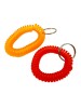 RUBBER SPRING KEY RING 