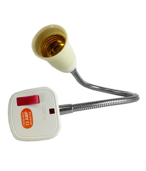 ES HOLDER WITH PLUG TOP SWITCH   