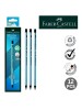 FABER CASTELL 311813 TR-GRIP 2B PENCIL MET BLUE