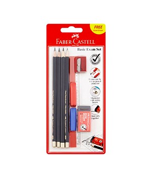 FABER CASTELL 212141 BASIC EXAM SET 2B  